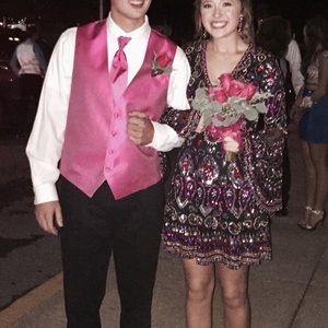 Beautiful fully beaded Sherri Hill